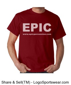 EPIC T-shirt - Cardinal Design Zoom
